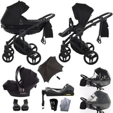 JUNAMA DIAMOND Basic 2en1 3en1 4en1 POUSSETTE BÉBÉ SIÈGE AUTO ISOFIX