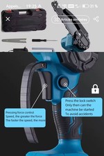 Tronçonneuse Électrique Avec Batterie