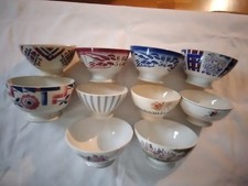 Lot De 10 Bols Anciens