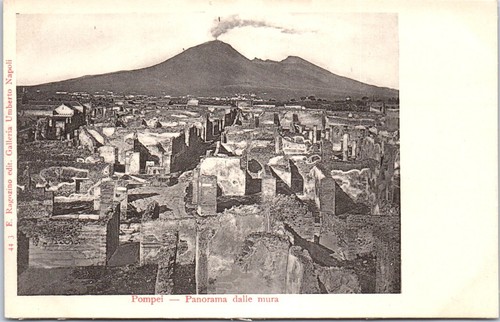 Italie pompei carte postale - carte,