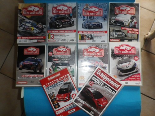 Dvd rallye monte - rallye, carlo