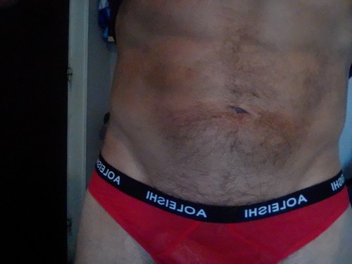 String homme transparent - string,