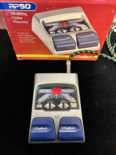 Digitech rp50 multi effect - digitech, multi-effect
