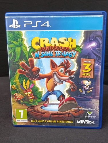 Jeu playstation crash - jeu, 4