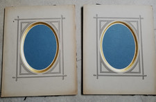 2 anciens passe-partout carton