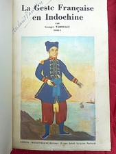 Geste Française INDOCHINE  TABOULET 2/2 1956 CORRESPONDANCE ENVOI AUTOGRAPHE 57