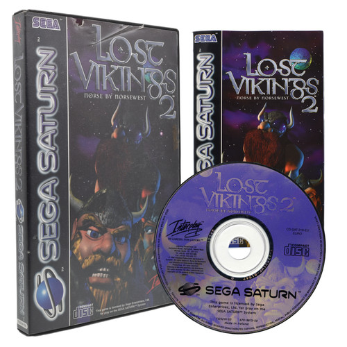 Sega saturn lost vikings - sega, 2