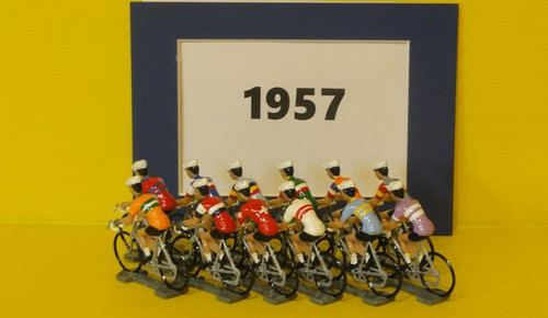 Figurine cycliste cofalu - cycliste,