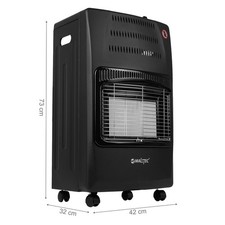 MalTec cylindre de gaz cuisinière GAS-5000Wt Radiateur pliable chauffage radiant