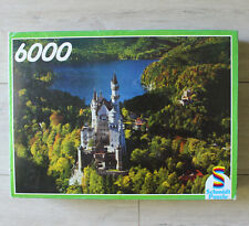 Schmidt Puzzle 6000 Pièces Chateau de Neuschwanstein Rare Collection