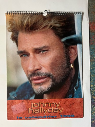 Johnny hallyday calendrier - johnny,