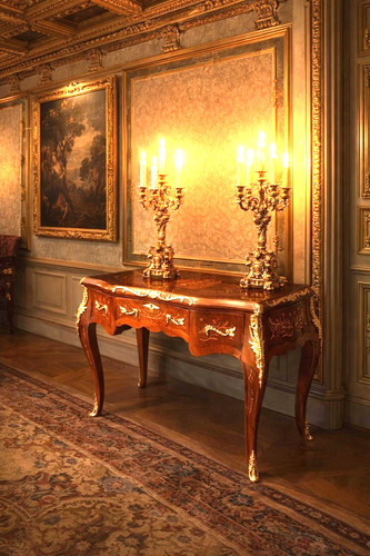 Beau bureau style louis - style, xv