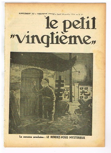 Petit vingtième xxème 1934 - ,