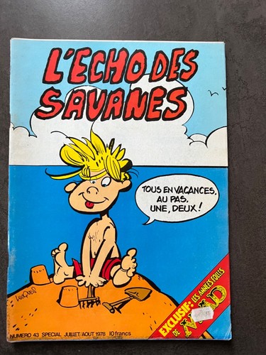 Revue echo des savanes - revue, "l'echo