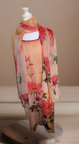 Floral indian saree dress - floral,
