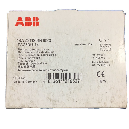 Relais thermique abb ta25 - relais,