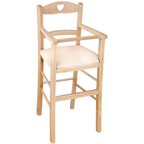 Chaise haute bois hêtre - bois,