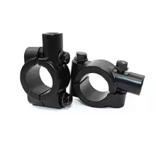 2 Supports de Fixation pour rétro 8mm Montage Moto Guidon 22mm Rétroviseur