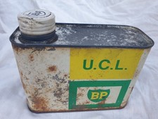 ANCIEN  BIDON  D'HUILE 1 Litre BP UCL NON OUVERT