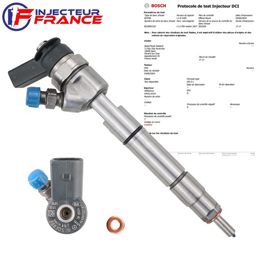 0445110167 injecteur bosch - injecteur,