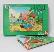 Puzzle Miss Petticoat - Le pique-nique - Fernand Nathan 1969 - 500 pièces