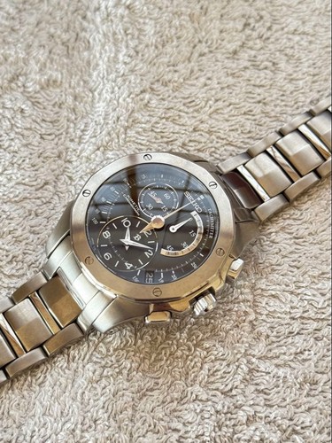 Seiko 7l22 kinetic chronograph - seiko,