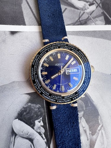 Montre raketa worldtime - montre,