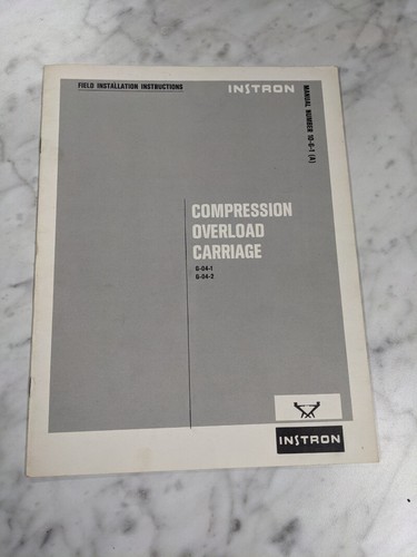 Instron compression overload - instron,
