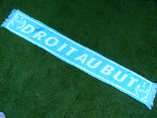 Echarpe signée OLYMPIQUE DE MARSEILLE OM signed DIDIER DROGBA ultra foot