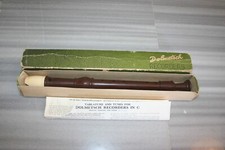 Flûte à bec DOLMETSCH Recorders Vintage + Boite + Tablature par Carl Dolmetsch