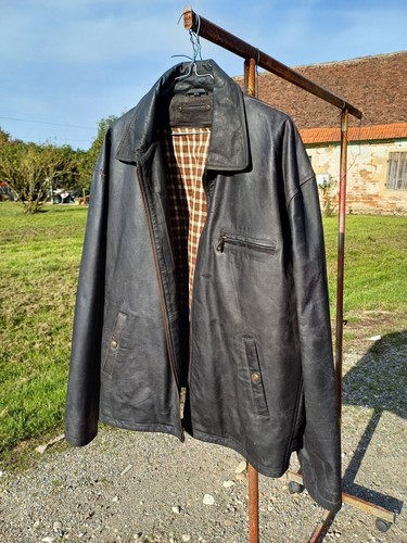 Blouson cuir edmond - cuir, buffle
