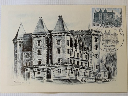 Carte postale premier jour - carte,