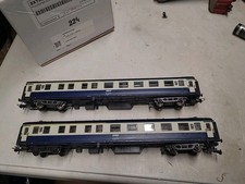 Ho ROCO 2 Wagons VOITURE EST COUCHETTES 1/2 CL  BLEUE  44214C N°5087 No Jouef 