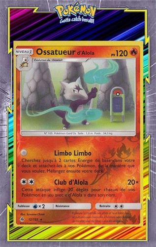 Ossatueur alola - ossatueur, d'alola