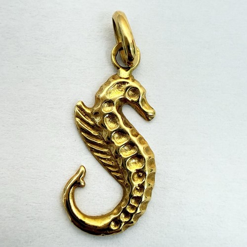 Pendentif hippocampe 18 - pendentif, en