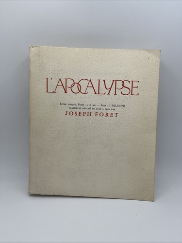 Art apocalypse joseph - l'apocalypse,