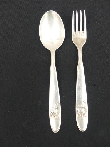 Anciens couverts pour enfant - couverts,