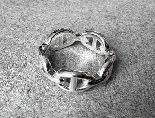 Bague hermes neuve argent - hermes,