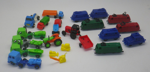 Camions remorque trains - trains, lot