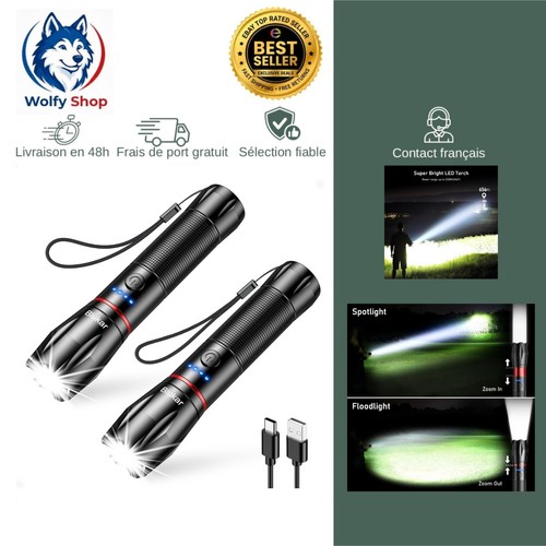 Lampe torche led - lampe,