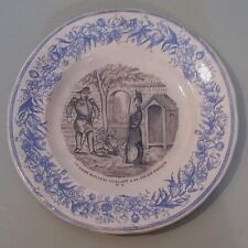 Assiette parlante à thème