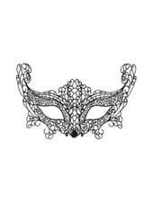 Masque souple dentelle -