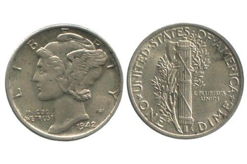 Dime liberte etats unis - 1,