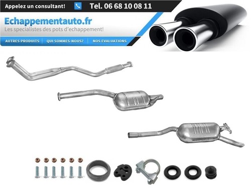 échappement mercedes w124 200 - Échappement,