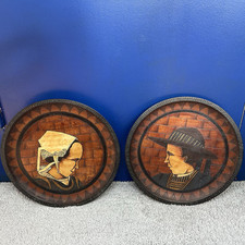 2 Assiettes En Bois Paul