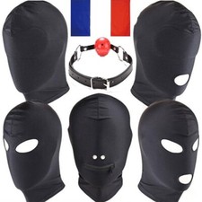Fétiche Masque Cagoule BDSM Spandex Privation Sensorielle Soumission Domination