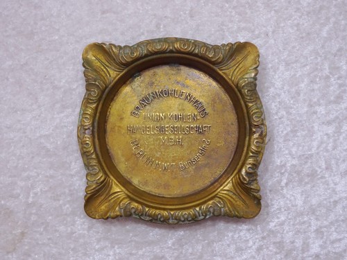 Cendrier laiton antique - en,