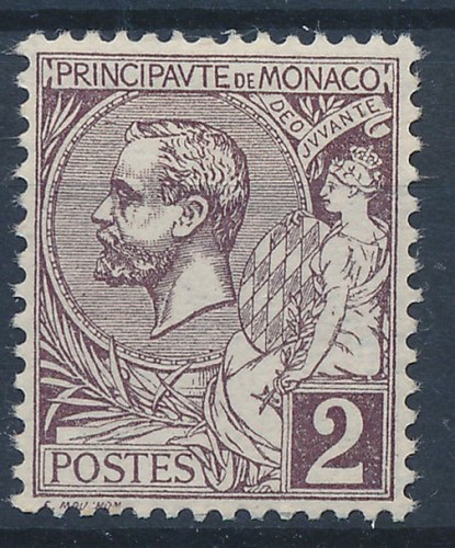 Timbre monaco neuf sans - 12**,