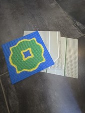 Lego - Lot De 3 Plaques 25×25 - Vintage 