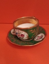 Jolie Tasse À Moka XIXe Porcelaine De Paris 